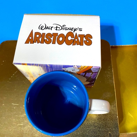 WALT DISNEY’S ARISTOCATS VTG 90’s NWT DISNEY STORE EXCLUSIVE CERAMIC MUG JAPAN - Picture 12 of 14